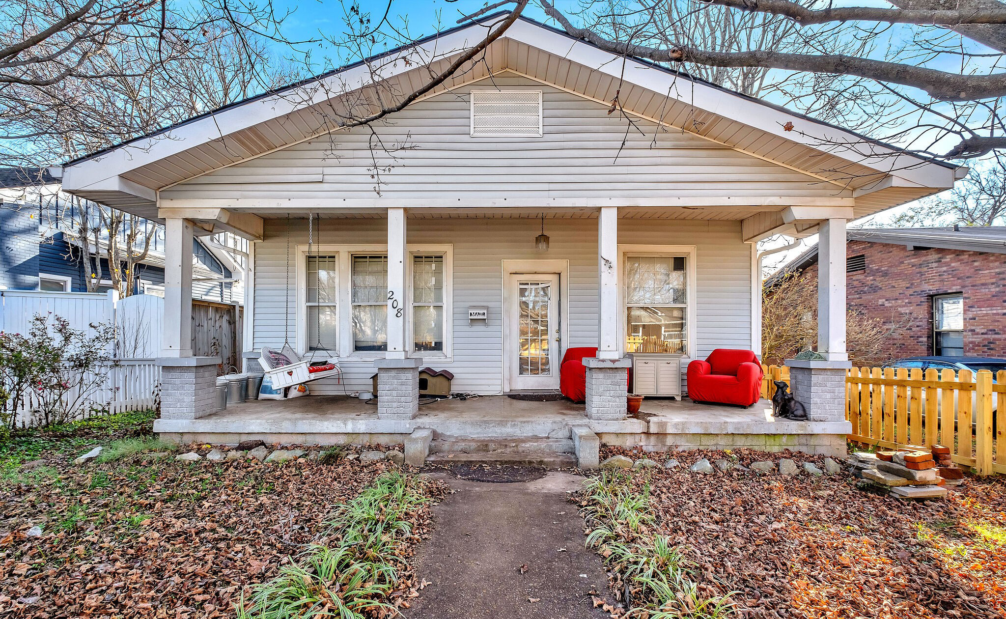208 Fall Street East Nashville before renovation